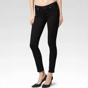 Paige // Verdugo Ultra Skinny Black Jeans 26